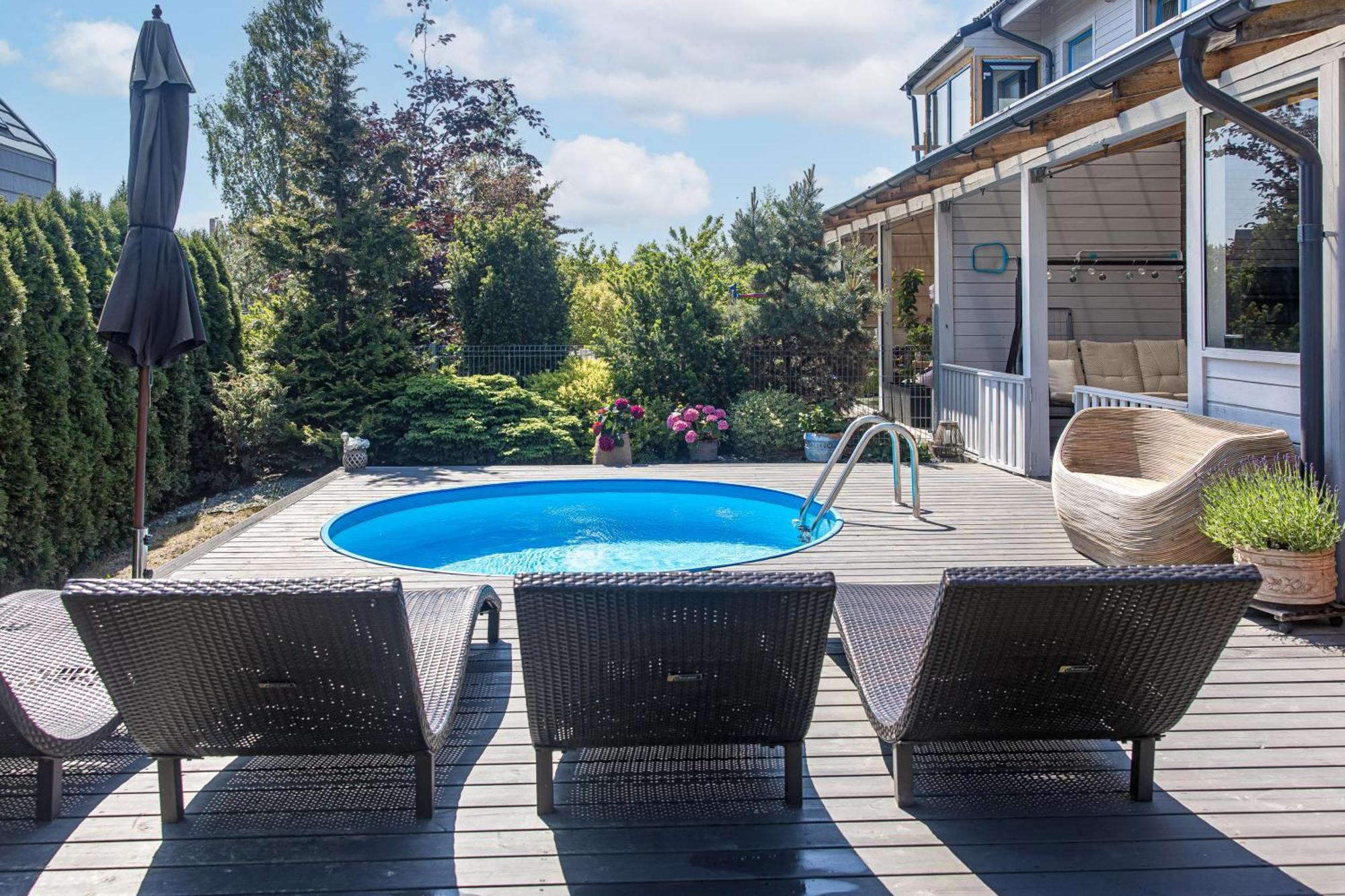 Villa With Private Pool Laumes Juosta Palanga Extérieur photo