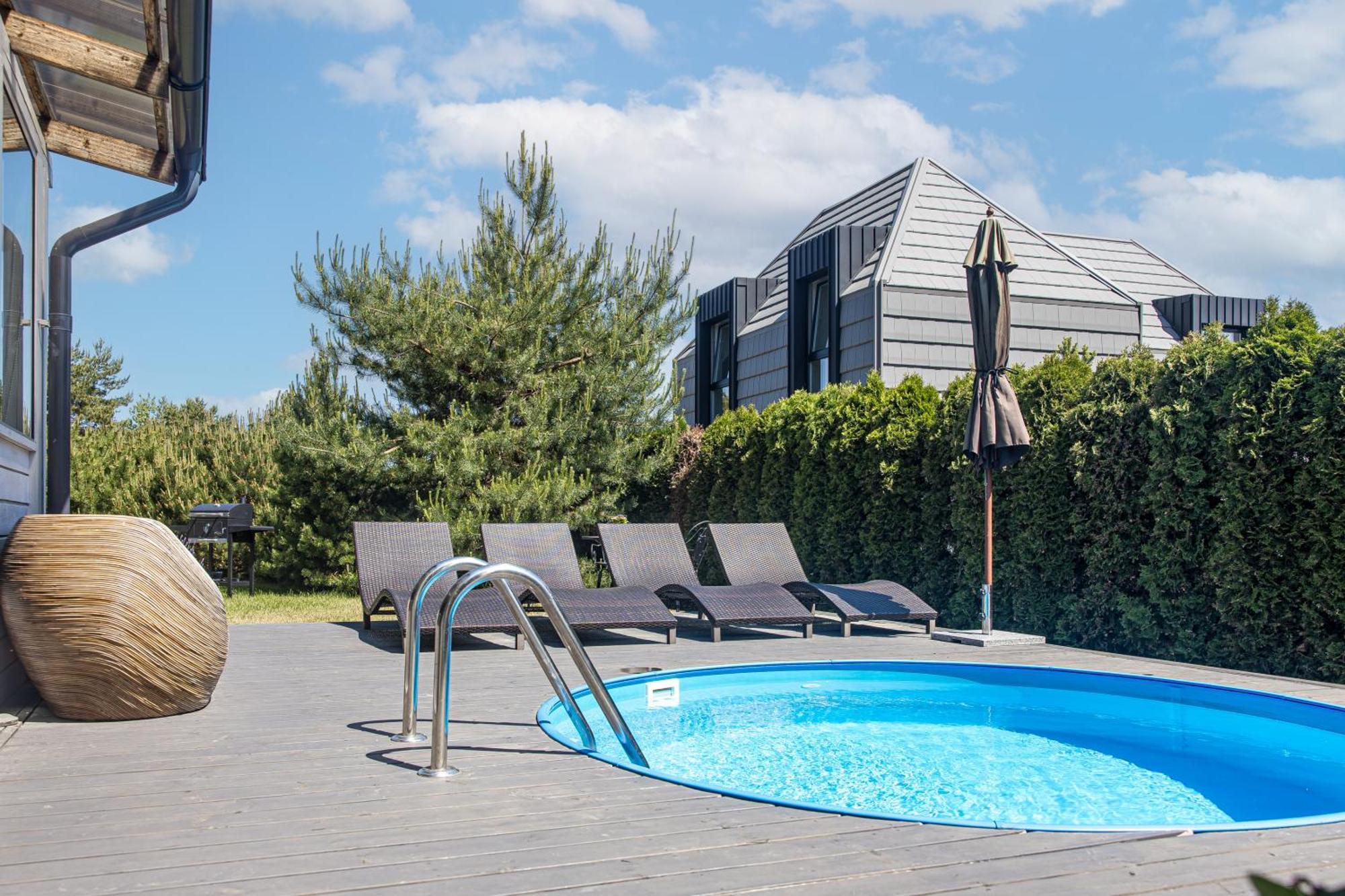 Villa With Private Pool Laumes Juosta Palanga Extérieur photo